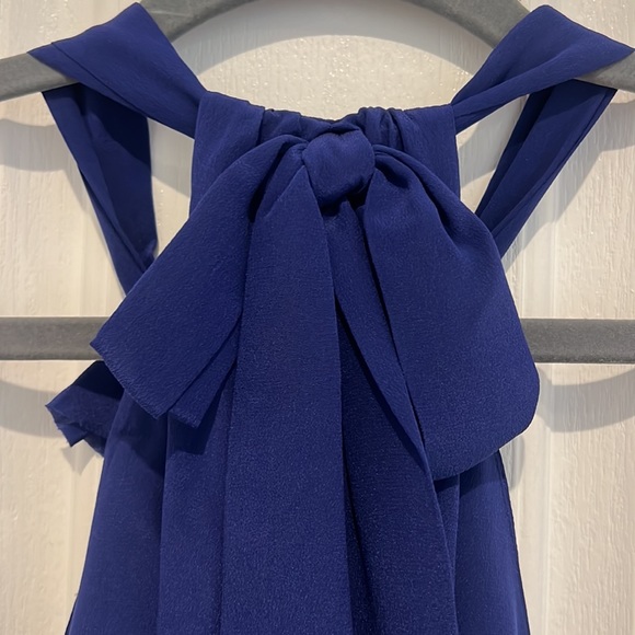 BHLDN Ruffled Racerback Dress - Blue - Picture 8 of 9